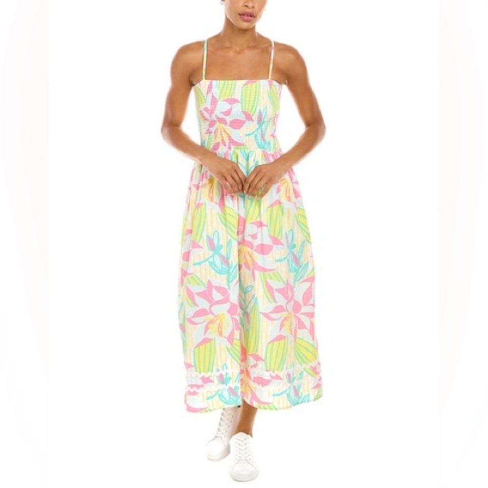 Sail to Sable Spaghetti Strap Midi Dress